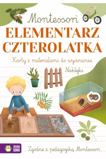 Montessori. Elementarz czterolatka - Marcelina  Gradowska, Zuzanna  Osuchowska