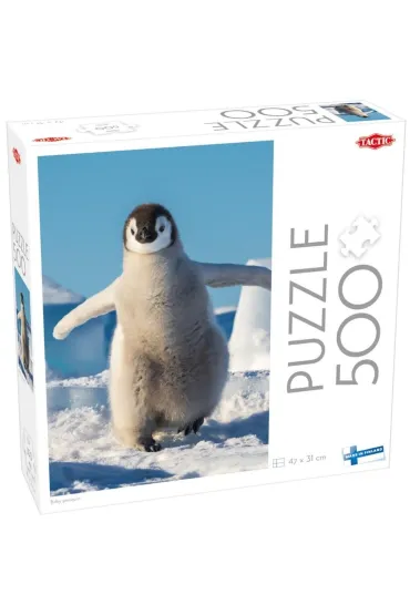 Puzzle 500 el. Baby penguin Tactic