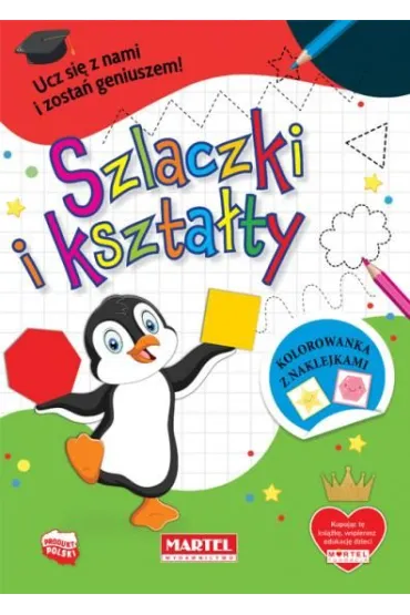 Kolorowanka z naklejkami. Szlaczki i kszta�ty - Katarzyna  Ratajszczak