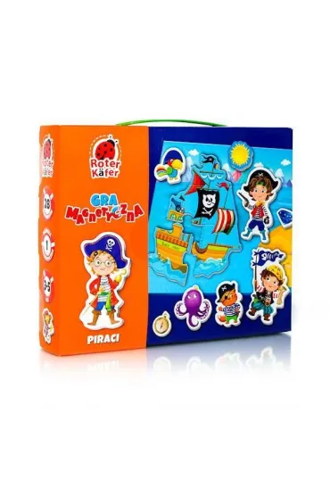 Puzzle Gra magnetyczna - Piraci Roter Kafer