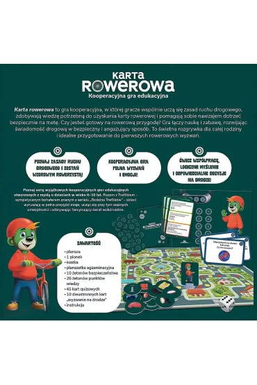 Karta rowerowa Trefl