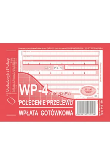 Michalczyk i Prokop Polecenie przelew�w A6 445-5