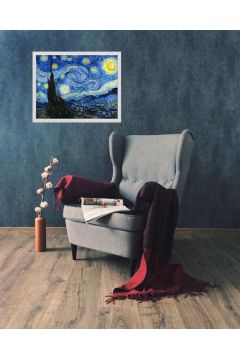 Gwiadzista noc, Vincent van Gogh - plakat 40x30 cm
