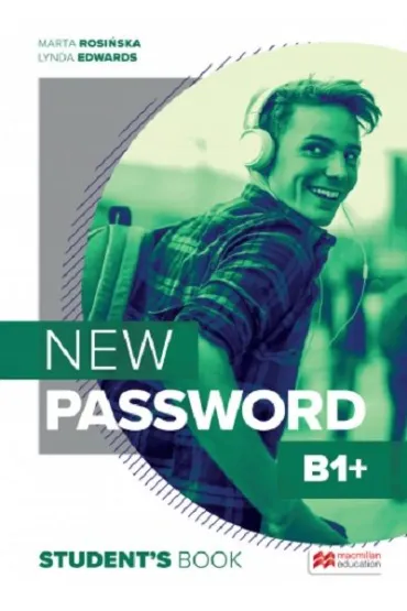 New Password B1+. Student's Book + ksi��ka cyfrowa. Kod wklejony - Lynda Edwards, Marta Rosi�ska