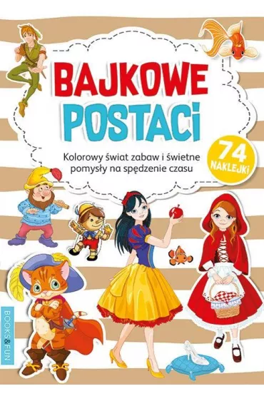 Bajkowe postaci. Kolorowanka