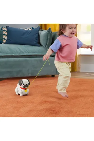 Fisher-Price. Pets Spacerowy Mopsik Mattel
