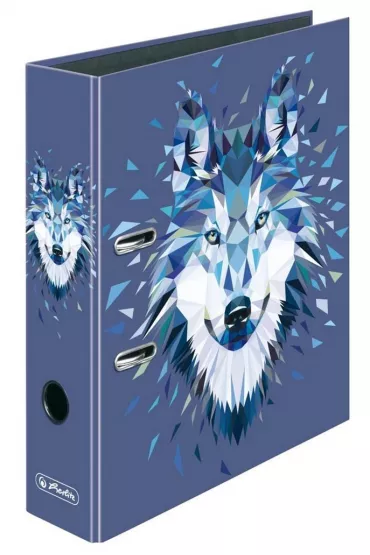 Herlitz Segregator A4 Wild Animals Wolf 8 cm