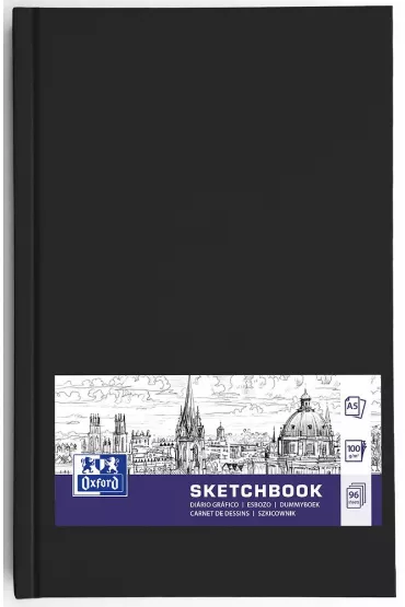 Oxford Szkicownik Sketchbook szyty A5 96 kartek