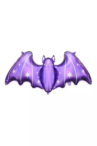 PartyDeco Balon foliowy Nietoperz 119,5x51cm