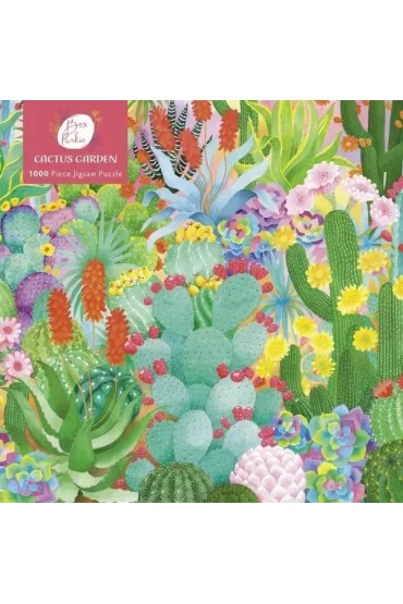 Puzzle 1000 el. Ogr�d kaktus�w Bex Parkin Cactus Garde Flame Tree