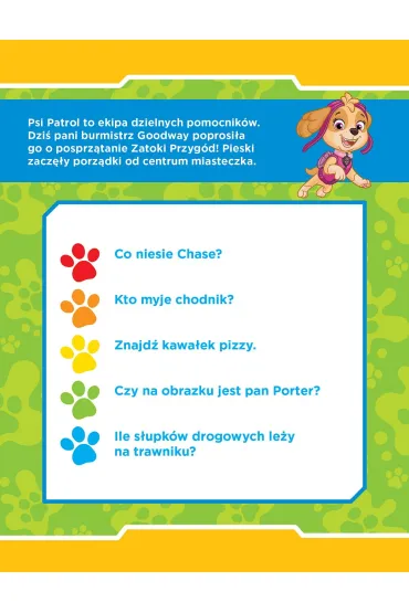Psi Patrol. Wodne kolorowanie 14. Wielkie porz�dki