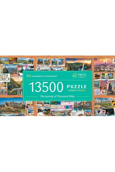 Puzzle 13500 el. The Journey of Thousand Miles Trefl