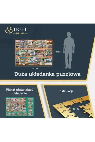 Puzzle 13500 el. The Journey of Thousand Miles Trefl