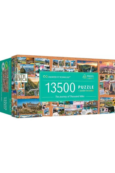 Puzzle 13500 el. The Journey of Thousand Miles Trefl