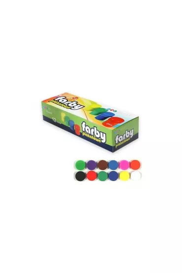 Penword Farby plakatowe 12 kolor�w