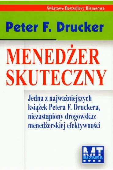 Mened�er skuteczny - Peter Drucker