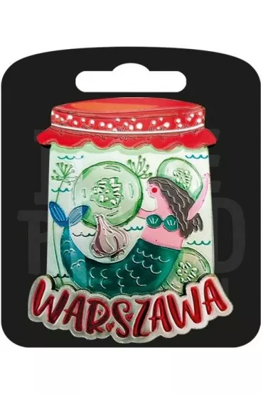 Pan Dragon Magnes I love Poland Warszawa ILP-MAG-A-WAR-27