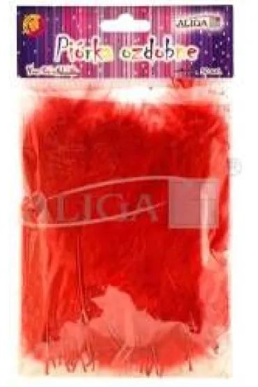 Aliga Pi�rka czerwone 10-12cm 50 szt.