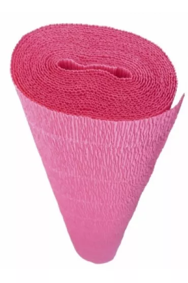 Cartotecnica Rossi Bibu�a marszczona r�owa 50x250cm, 180g