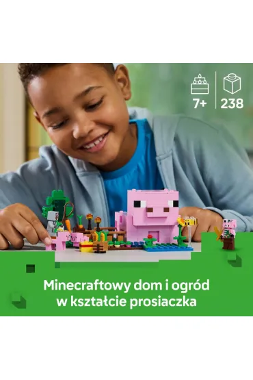 LEGO Minecraft Dom prosiaczka 21268