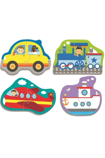Baby Puzzle. Pojazdy. Transport Trefl