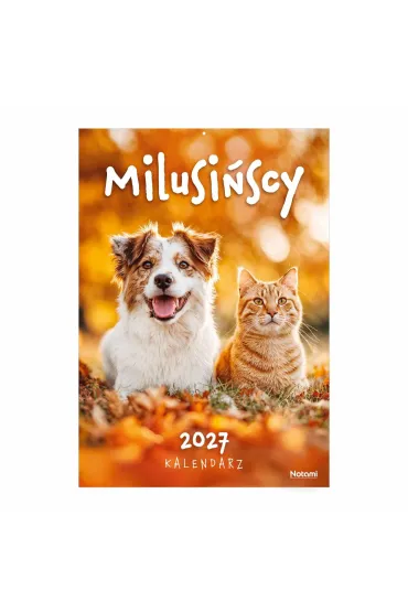 Kalendarz 2027 �cienny A4 Milusi�scy