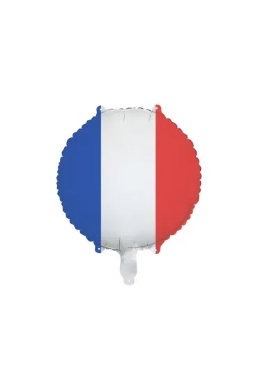 PartyDeco Balon foliowy Flaga Francji 35cm