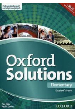 Oxford Solutions Elementary SB OXFORD