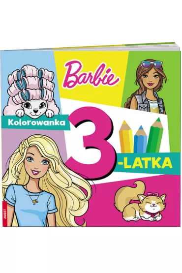 Barbie Kolorowanka 3-latka