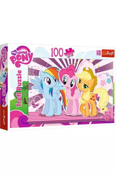 Puzzle 100 Przyjaci�ki. My Little Pony Trefl