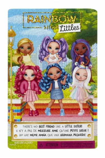 Rainbow High Littles Dolls- Magenta (Pink) Mga Entertainment