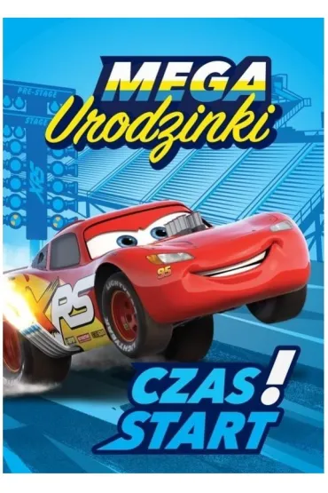 Kukartka Karnet B6 3DS-001 Urodziny Auta