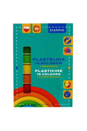 Starpak Plastelina Na fali 16 szt.
