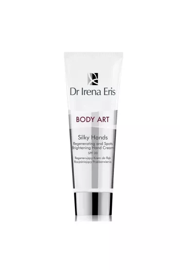 Dr Irena Eris Body Art Silky Hands regeneruj�cy krem do r�k rozja�niaj�cy przebarwienia SPF20 75 ml