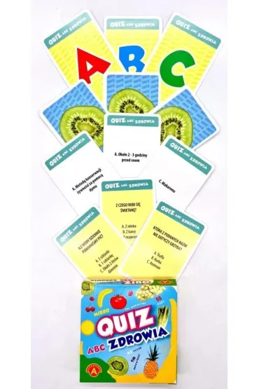 Gra Quiz Mikro ABC zdrowia PLX ALEXANDER 2867
