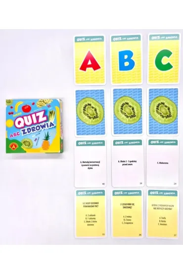 Gra Quiz Mikro ABC zdrowia PLX ALEXANDER 2867