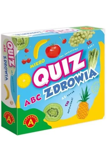 Gra Quiz Mikro ABC zdrowia PLX ALEXANDER 2867