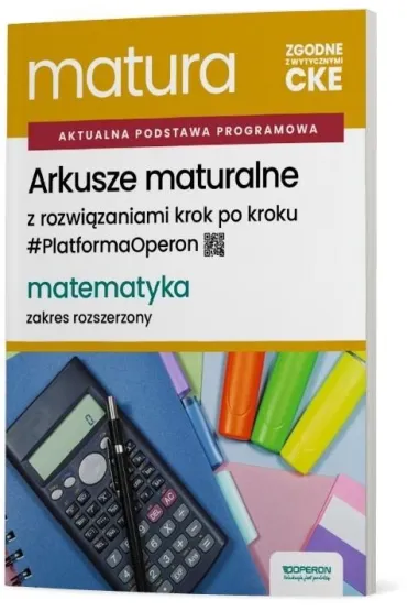 Matura 2027. Matematyka. Arkusze. Zakres rozszerzony - Adam Konstantynowicz, Anna Konstantynowicz, Ma�gorzata Paj�k