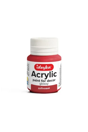 Ideyka Farba akrylowa Rubin 20ml 20 ml