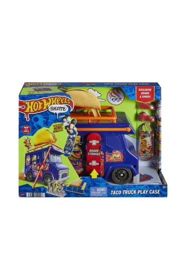 Hot Wheels. Skate Taco Tricki Ci�ar�wka Zestaw HMK00 Mattel