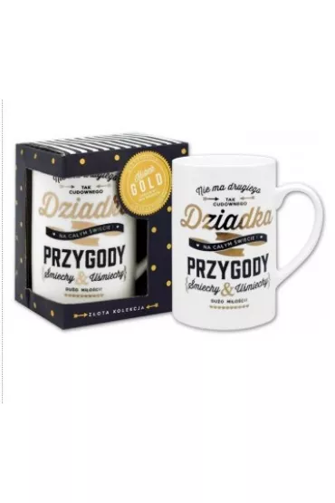 Pan Dragon Kubek Gold - Dziadek