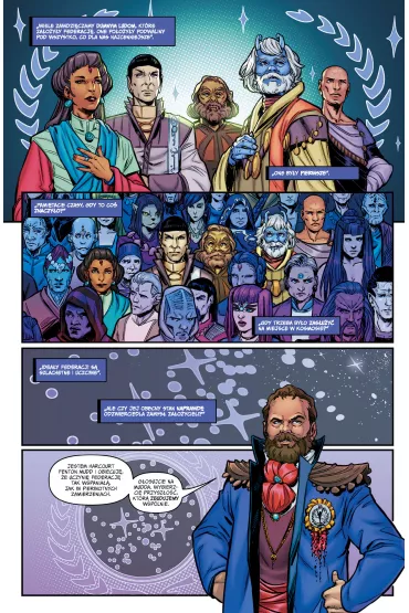 Nic s�abszego od cz�owieka. Star Trek. Rok pi�ty - David  Tipton, Scott  Tipton