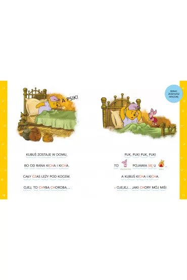 1, 2, 3, czytasz Ty! Poziom 1. Czu�a kuracja. Disney Kubu� i przyjaciele - El�bieta Lekan 