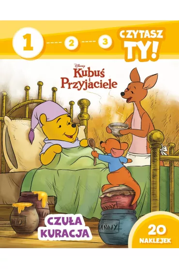 1, 2, 3, czytasz Ty! Poziom 1. Czu�a kuracja. Disney Kubu� i przyjaciele - El�bieta Lekan 