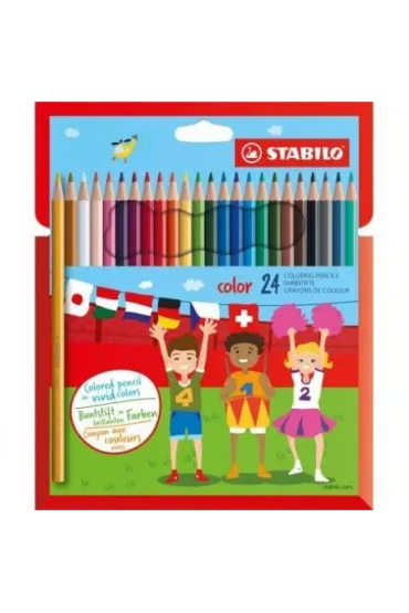 Stabilo Kredki drewniane Color 24 kolor�w 24 szt.