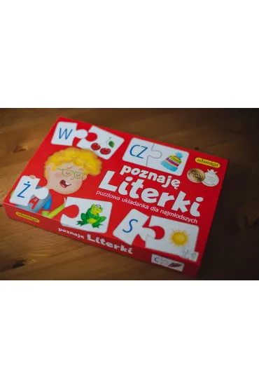 Puzzle Poznaj� literki Adamigo - Antonina Kwasek