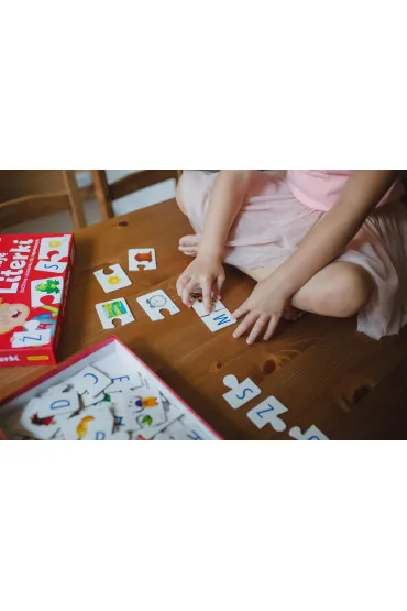 Puzzle Poznaj� literki Adamigo - Antonina Kwasek