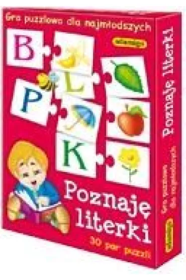 Puzzle Poznaj� literki Adamigo - Antonina Kwasek