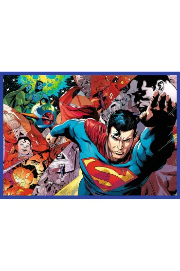 Puzzle 4x250 el. Odwaga Supermana Trefl
