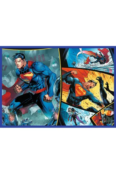 Puzzle 4x250 el. Odwaga Supermana Trefl